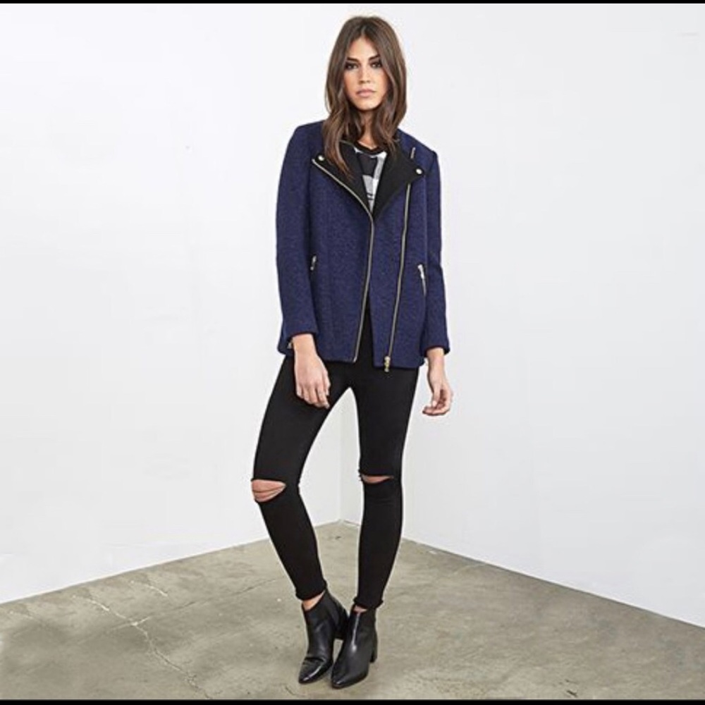 NWT Boucle Moto Jacket